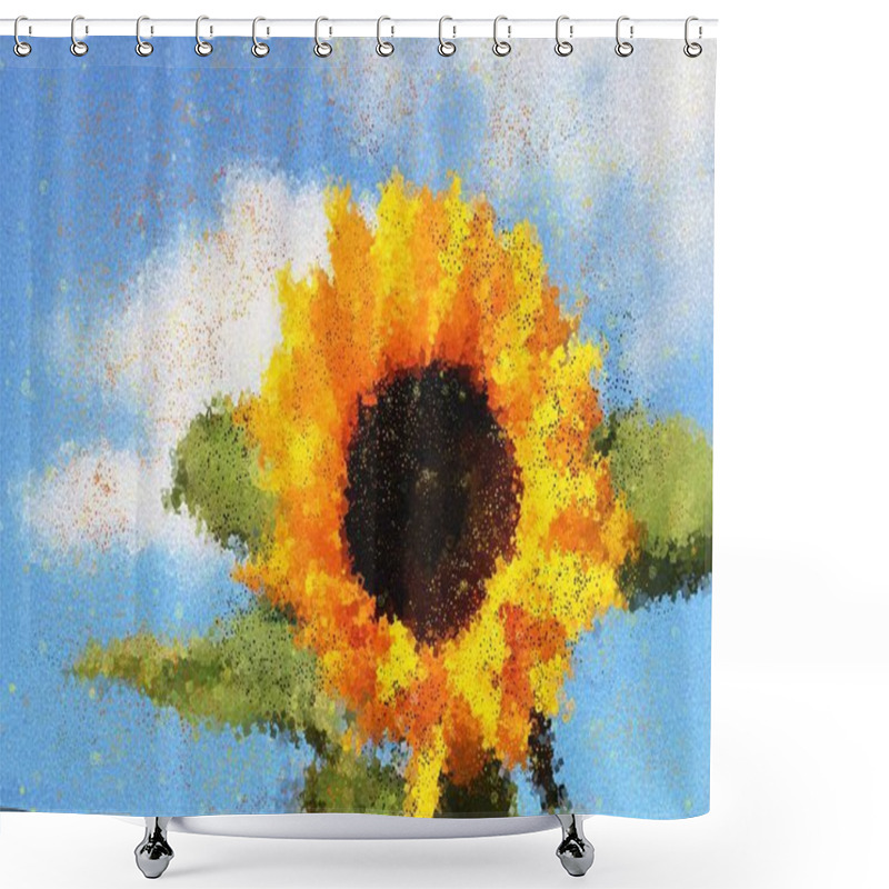 Personality  Sunflower - Don't Judge Each Day By The Harvest You Reap But By The Seeds That You Plant Shower Curtains