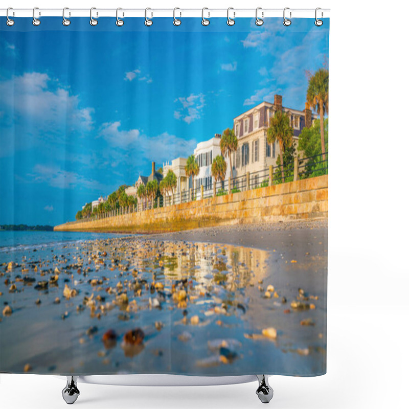 Personality  Battery Park In The Historic Waterfront Area Of Charleston, South Carolina, USA Shower Curtains