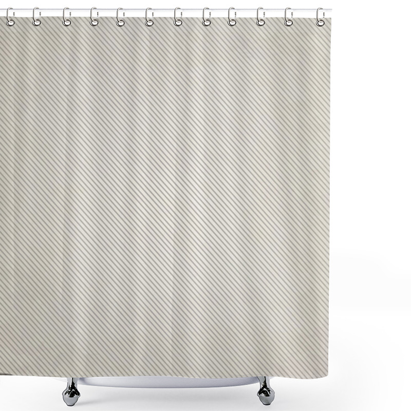 Personality  Background With Angled Stripes Pattern Shower Curtains