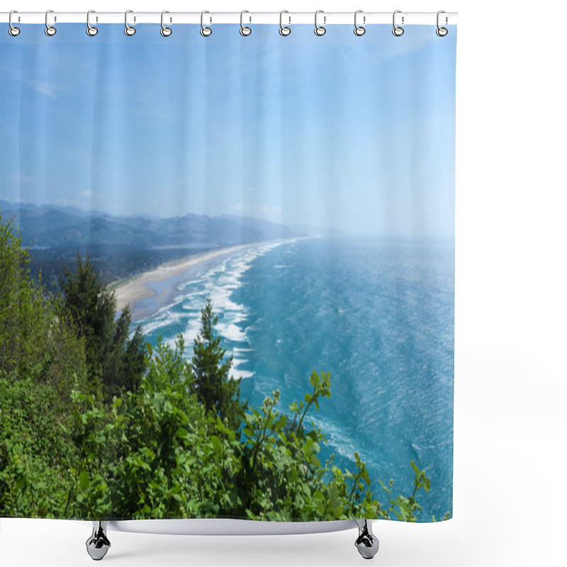 Personality  The Oregon Coast And The Pacific Ocean. Scenic View Shower Curtains