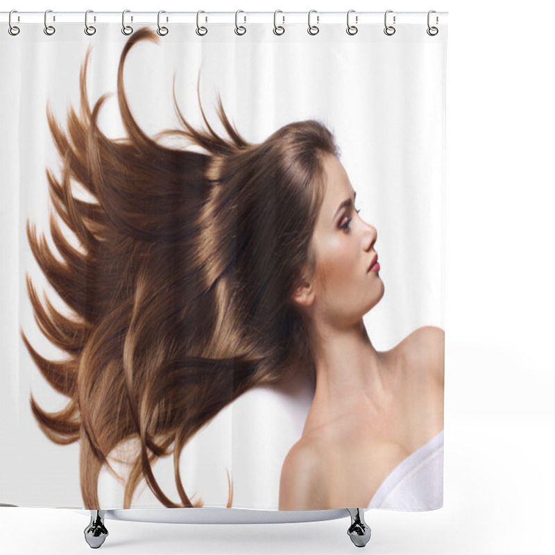 Personality  Hair Style Shower Curtains