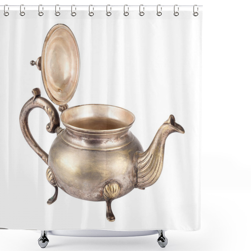 Personality  Old Teapot Shower Curtains