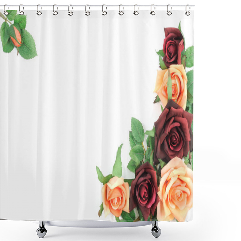 Personality  Roses Corners Shower Curtains