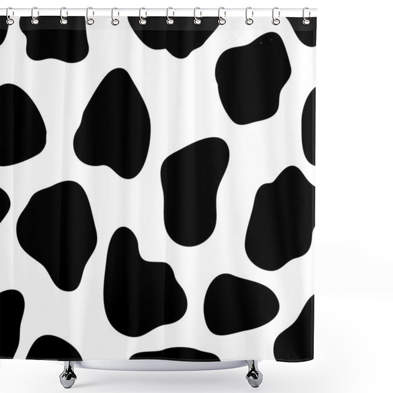 Personality  Cow Print Shower Curtains