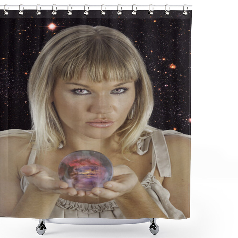 Personality  Fortune Teller Shower Curtains