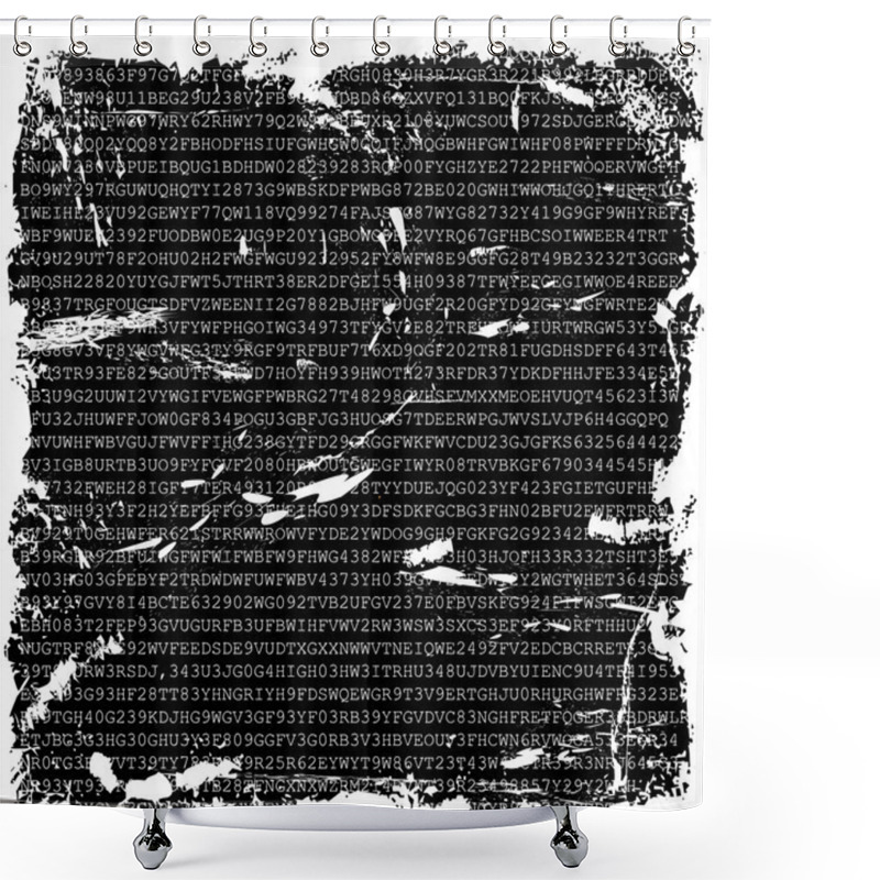 Personality  Grunge Background Shower Curtains