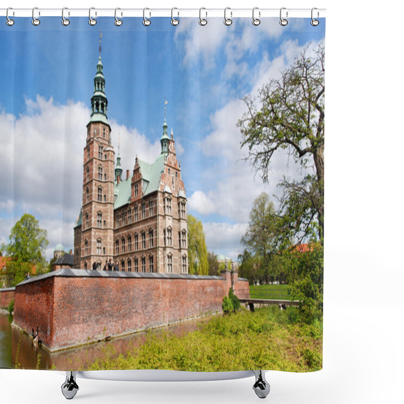 Personality  Rosenborg Castle In Copenhagen Shower Curtains