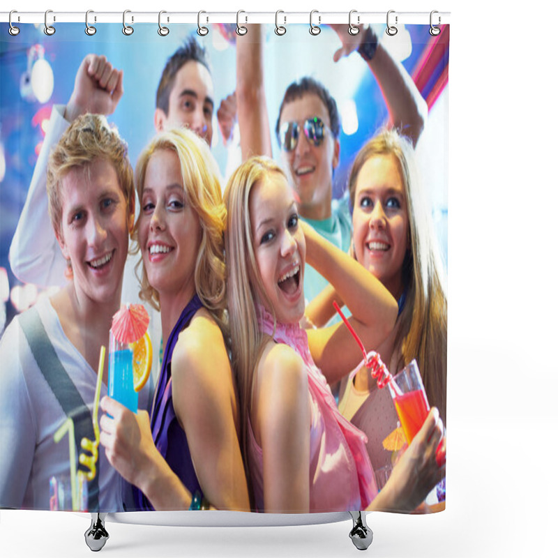 Personality  Cocktail Party Shower Curtains