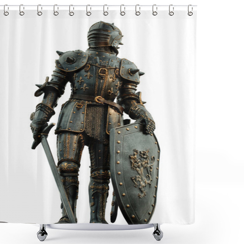 Personality  Medievale Armor Shower Curtains