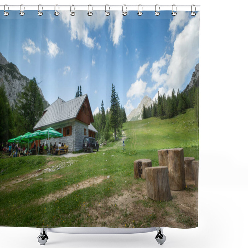 Personality  Zelenica Pasture Above Ljubelj Slovenia Shower Curtains