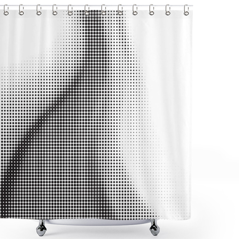 Personality  Dots Background Shower Curtains