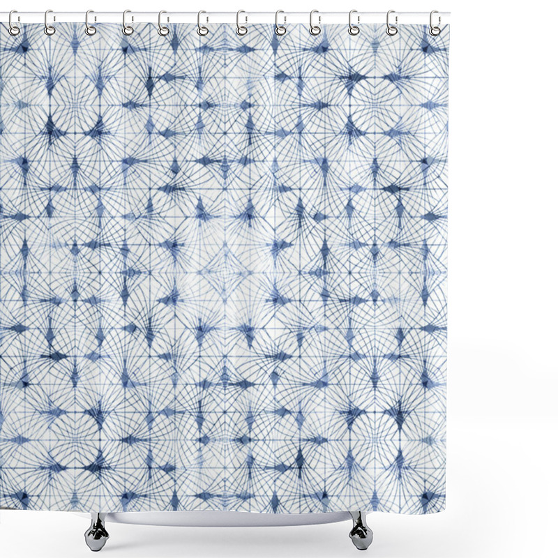 Personality  Geometry Texture Creative Repeat Modern Pattern Shower Curtains