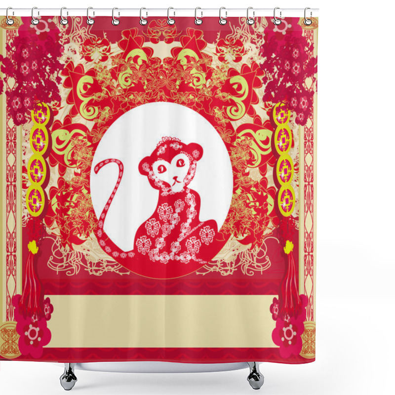 Personality  Chinese Zodiac Signs: Monkey Shower Curtains