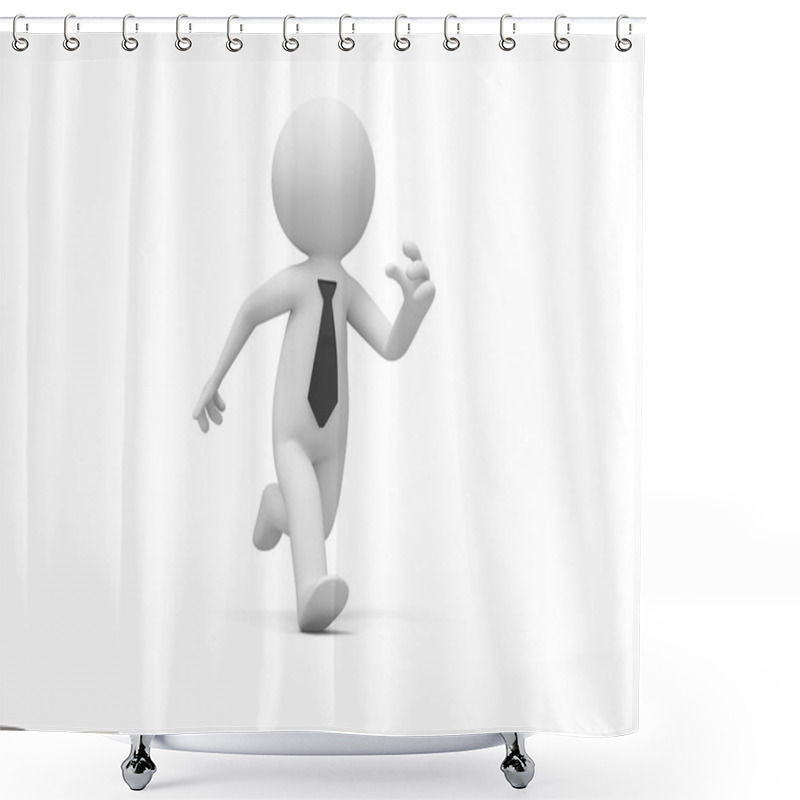 Personality  Human Character Shower Curtains