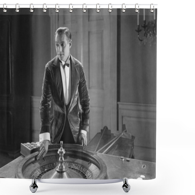 Personality  Beginner's Luck Shower Curtains