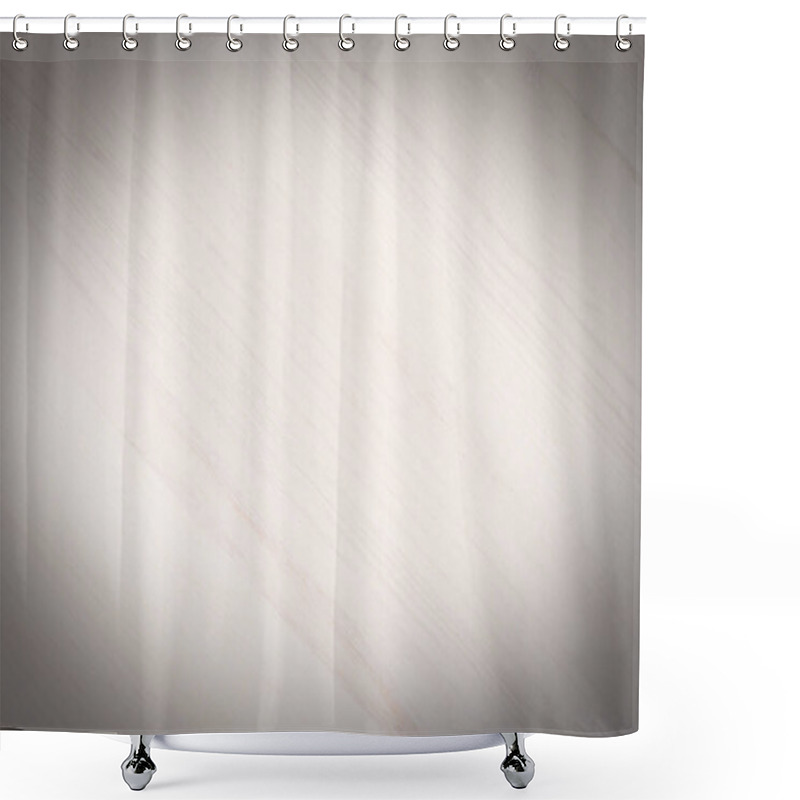 Personality  White Soft Wood Surface As Background. Top View. Shower Curtains