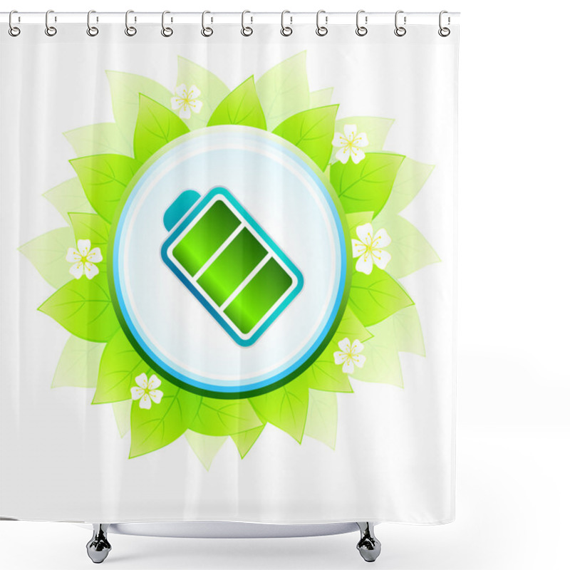 Personality  Renewable Energy Concept Shower Curtains