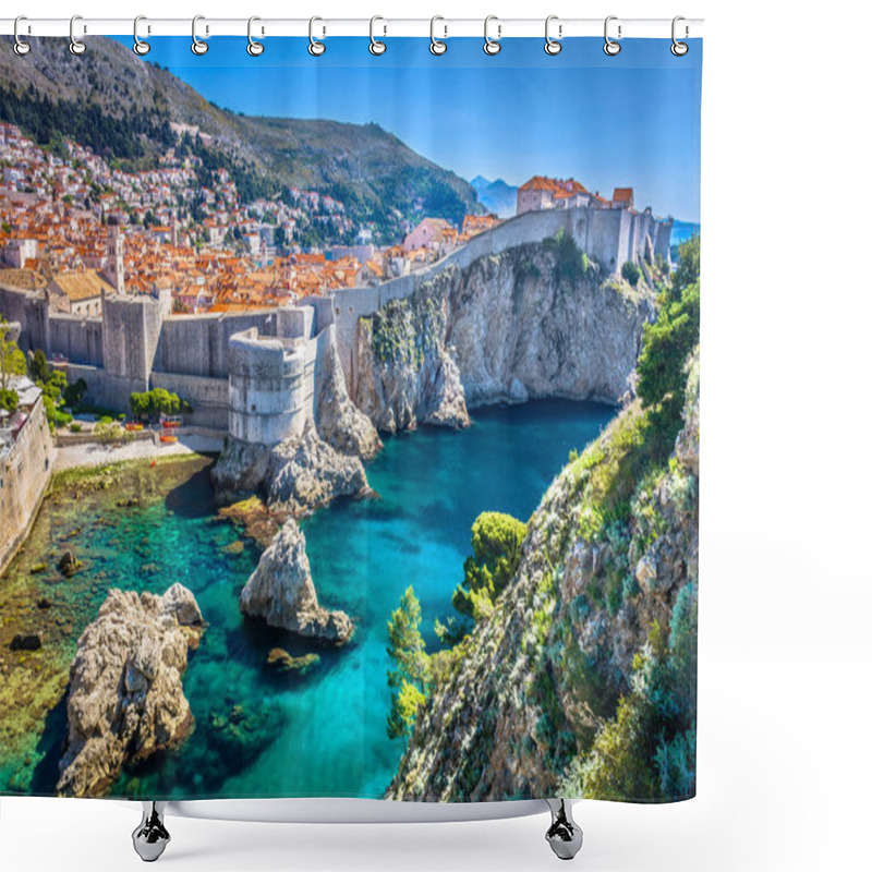 Personality  Croatia Dubrovnik Town. Shower Curtains