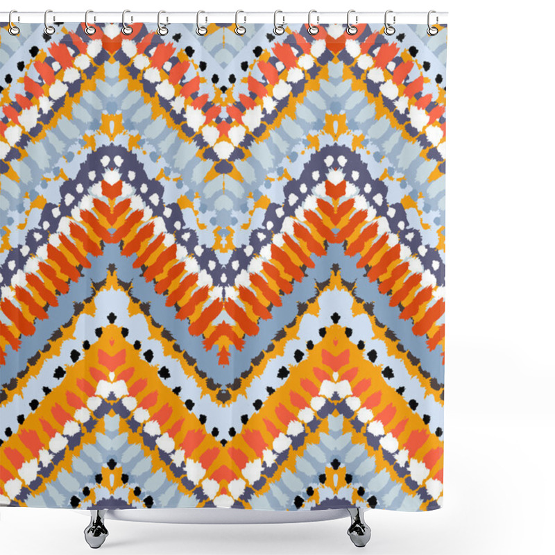 Personality  Chevron Pattern Shower Curtains