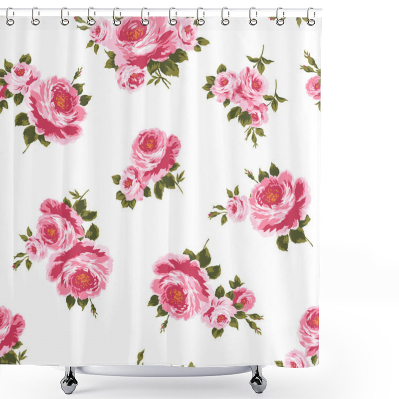 Personality  Pattern Of The Rose Shower Curtains