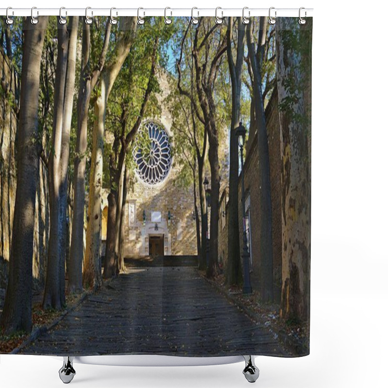 Personality  Cathedral Of San Giusto Martire In Trieste Shower Curtains