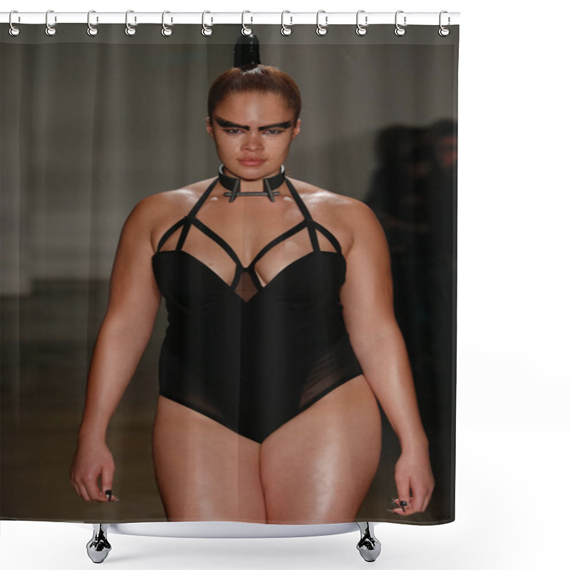 Personality  Chromat AW15: Mindware Fashion Show Shower Curtains