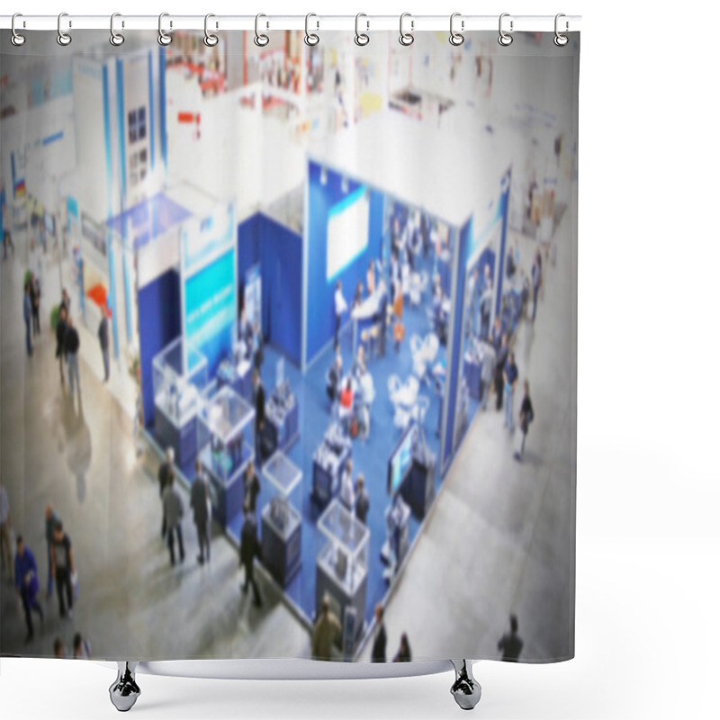 Personality  Intentionally Trade Show Shower Curtains