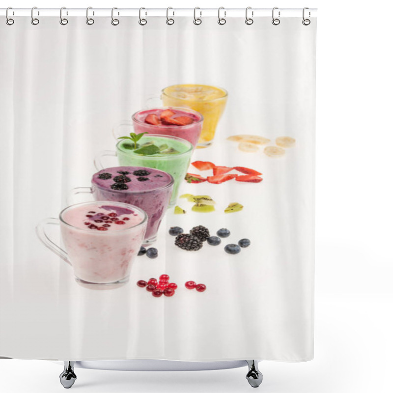 Personality  Fresh Fruit Smoothies  Shower Curtains