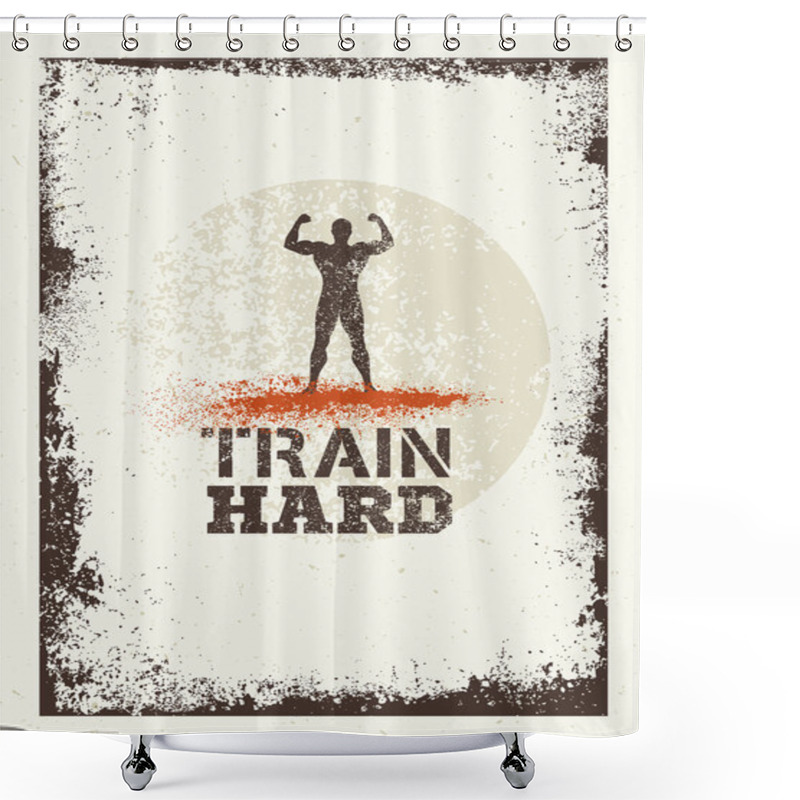 Personality  Workout And Fitness Motivation Concept Shower Curtains