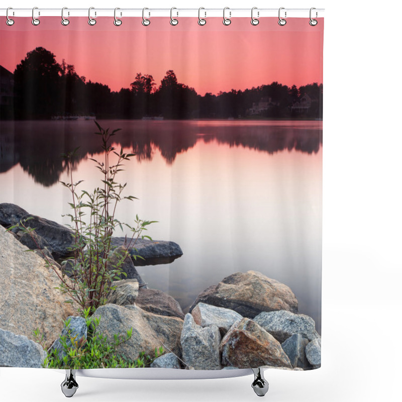 Personality  Panoramic Countryside View Shower Curtains