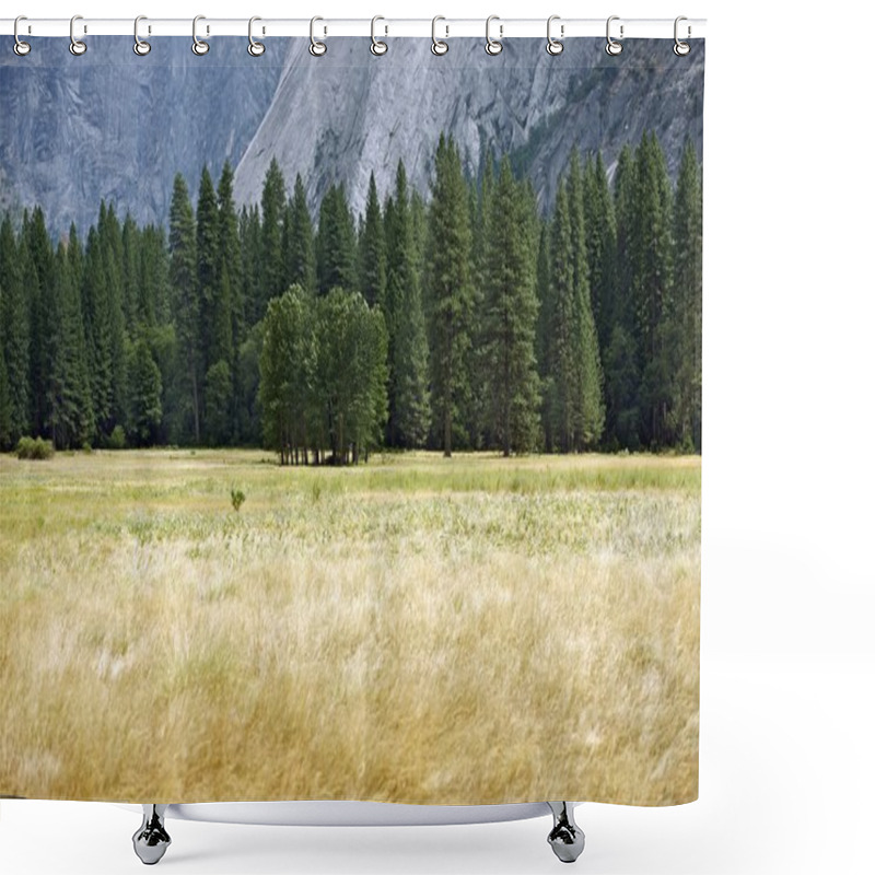 Personality  Yosemite Valley Meadow Shower Curtains