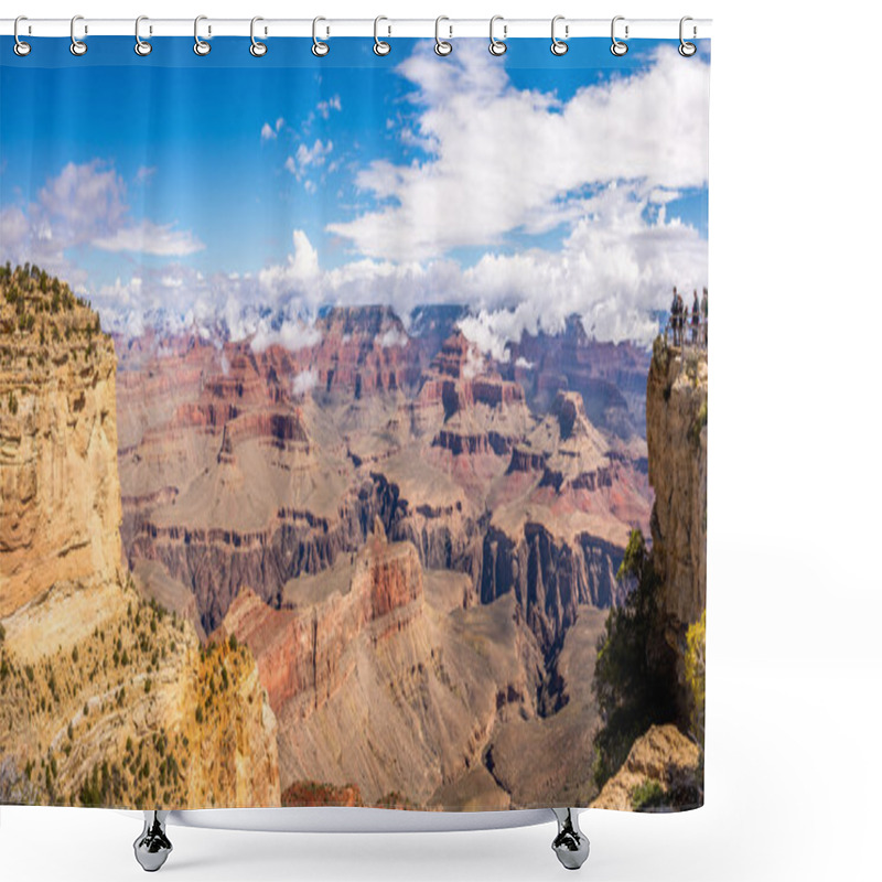 Personality  Grand Canyon View From Powell Point Shower Curtains