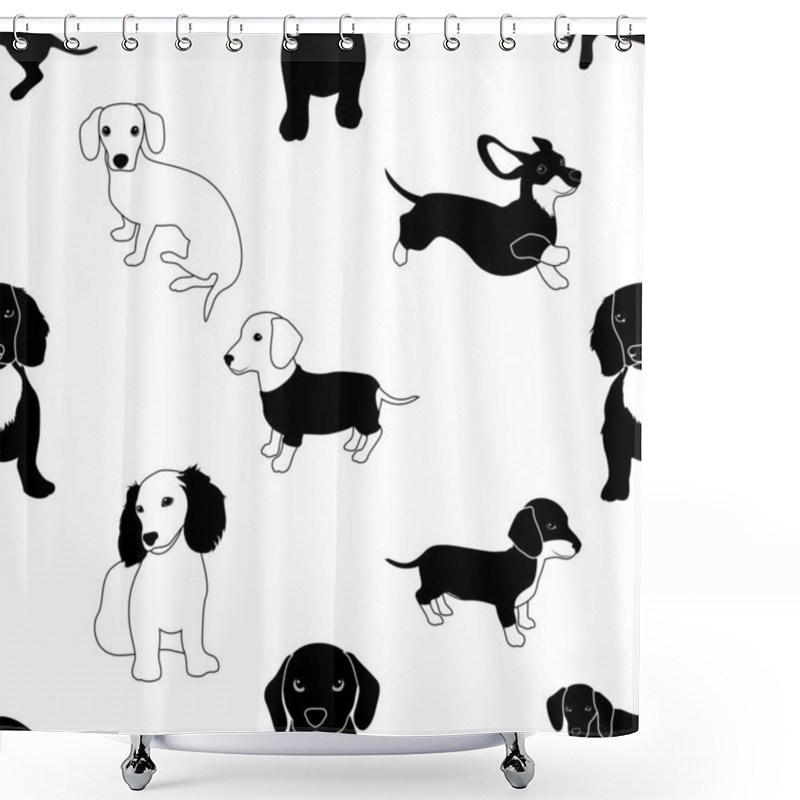 Personality  A Seamless Pattern That Can Be Used For Prints, Textiles, Designing And So Much More. The Only Limitation Is Your Imagination Shower Curtains