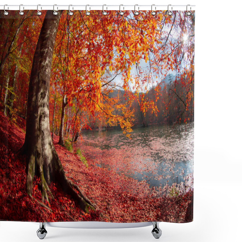 Personality  SevenLakes And Landscape / Bolu - Turkey  Shower Curtains