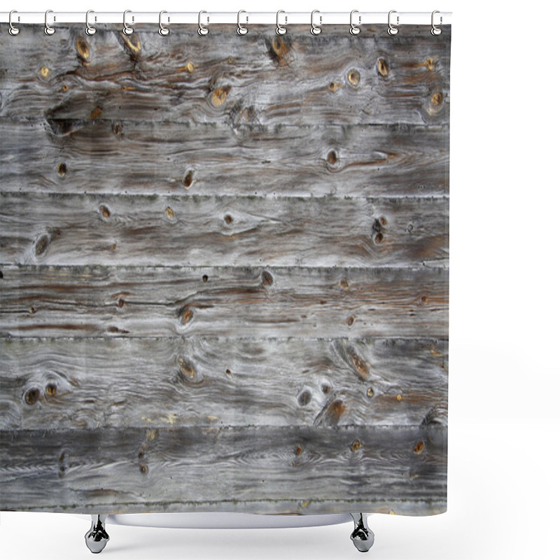 Personality  Grungy Wooden Textured Background Shower Curtains