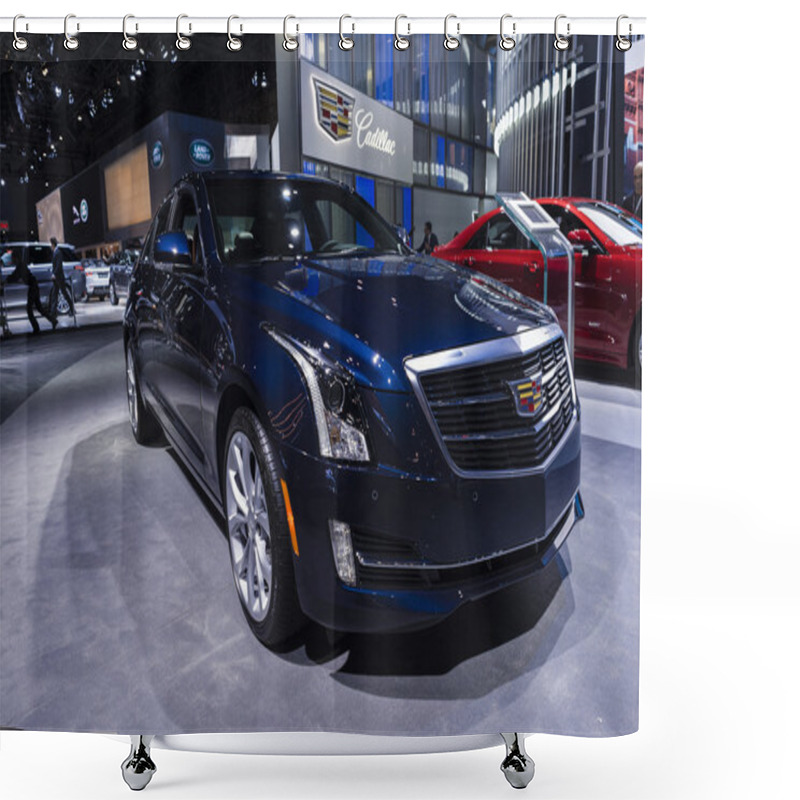 Personality  New York International Auto Show Shower Curtains