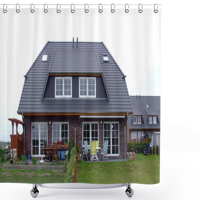 Personality  Architectural Style, Selective Focus Shower Curtains