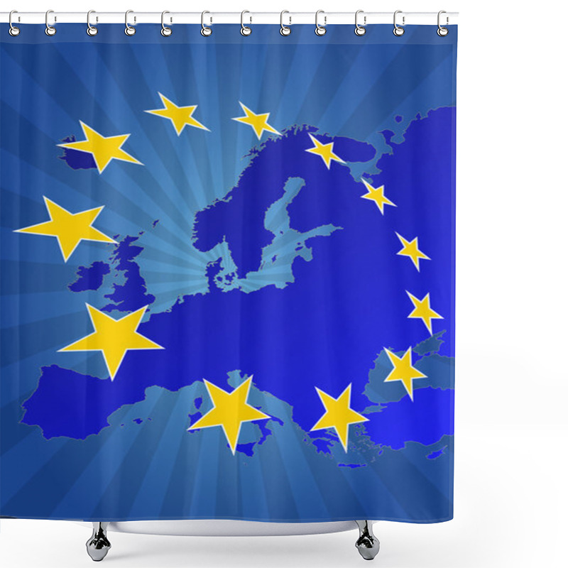 Personality  Eurozone Shower Curtains