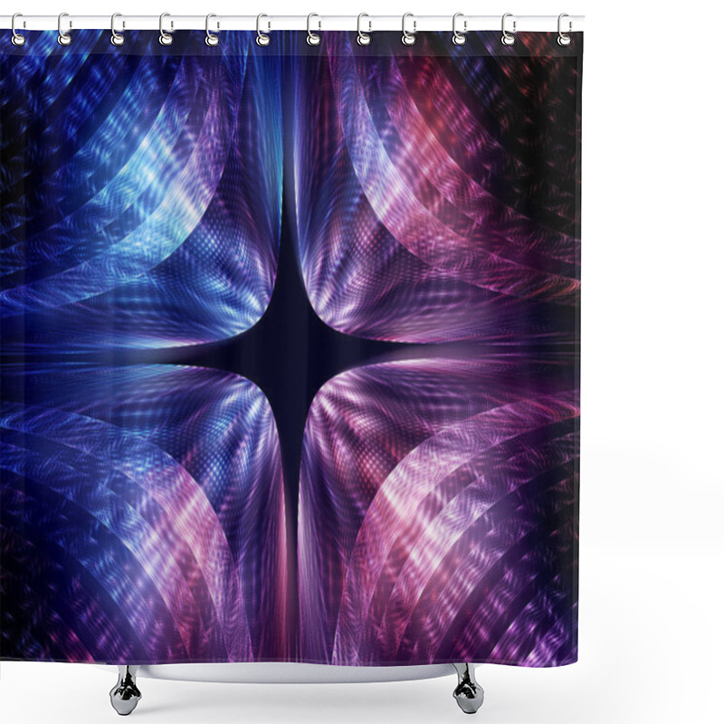 Personality  Quantum Mechanics Wave Attribution Shower Curtains