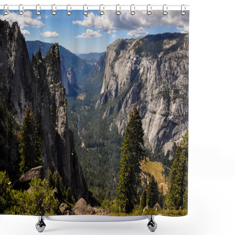 Personality  Gorgeous Yosemite National Park, California, USA Shower Curtains