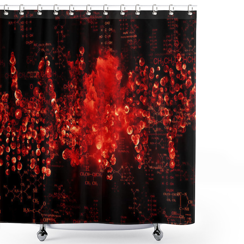 Personality  Living Chemistry Shower Curtains