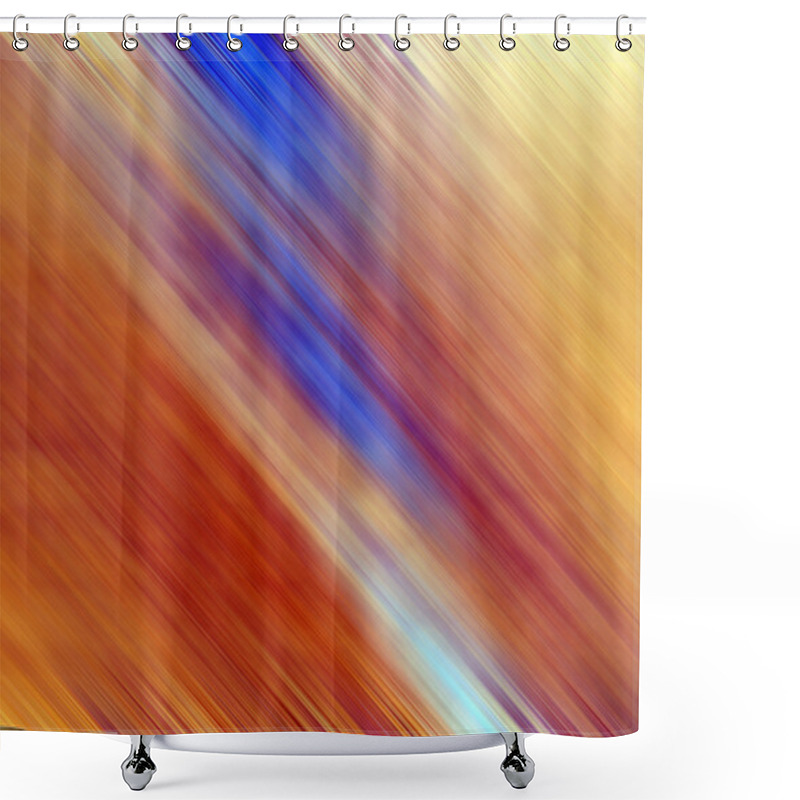 Personality  Abstract Orange Background Shower Curtains