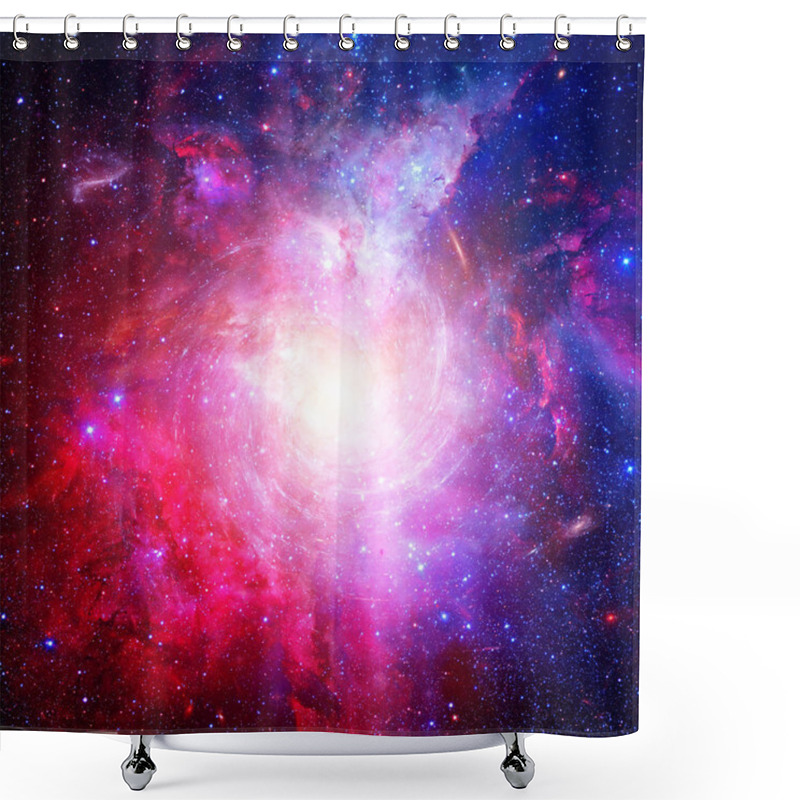 Personality  Beautiful Nebula, Stars And Galaxies. Shower Curtains