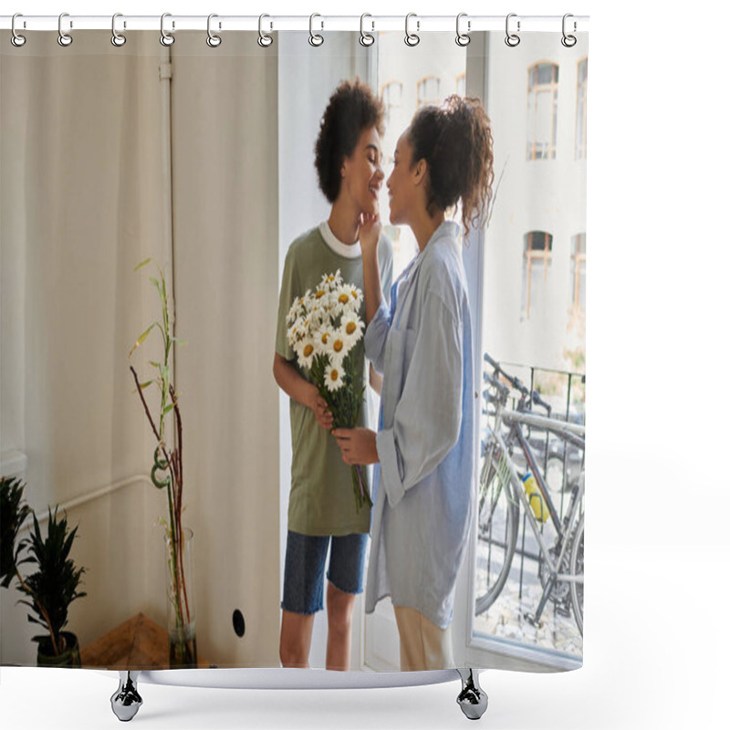 Personality  A Joyous Celebration Of Love And Intimacy At Home. Shower Curtains