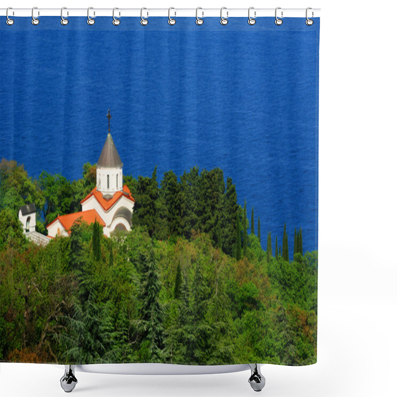 Personality  Church Covers Of The Blessed Virgin Shower Curtains