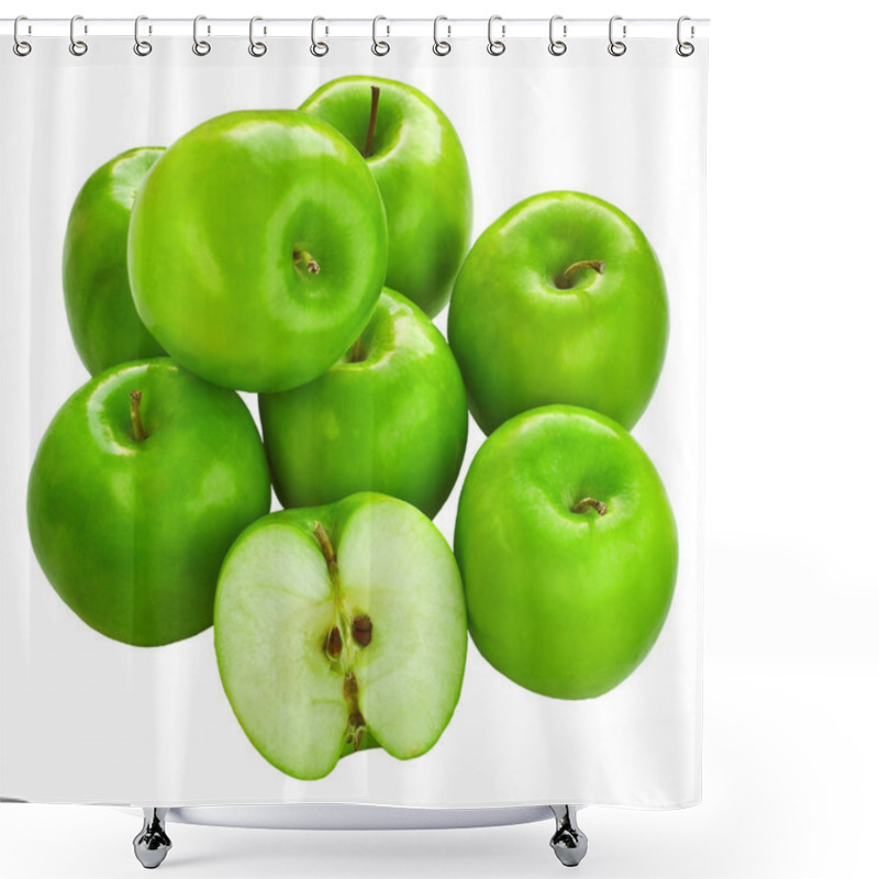 Personality  Fresh Granny Smith Apples Shower Curtains