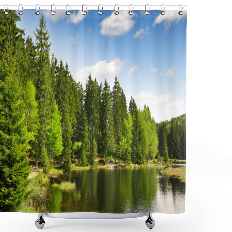 Personality  Small Arber Lake - Germany Shower Curtains