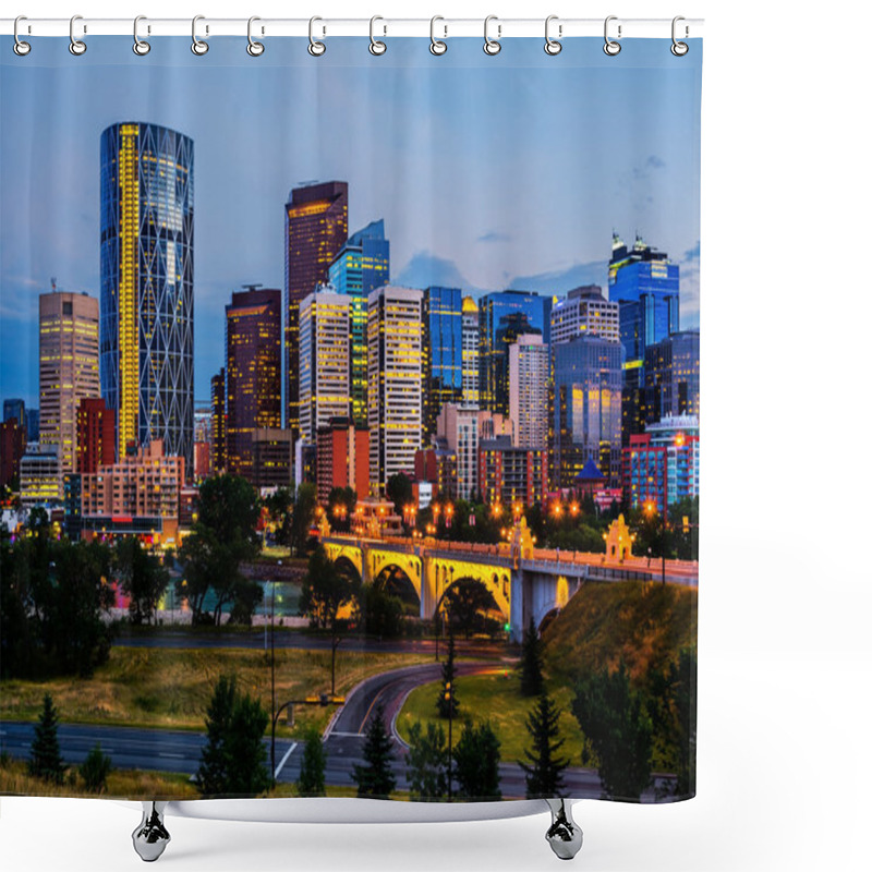 Personality  Calgary Canada Shower Curtains