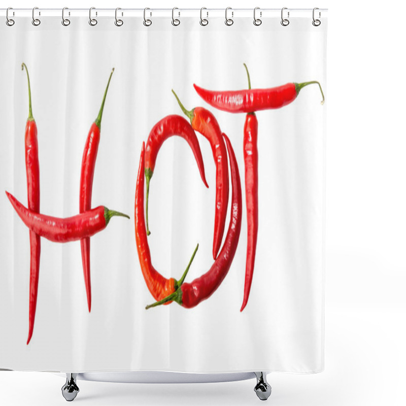 Personality  Chilli Peppers Shower Curtains