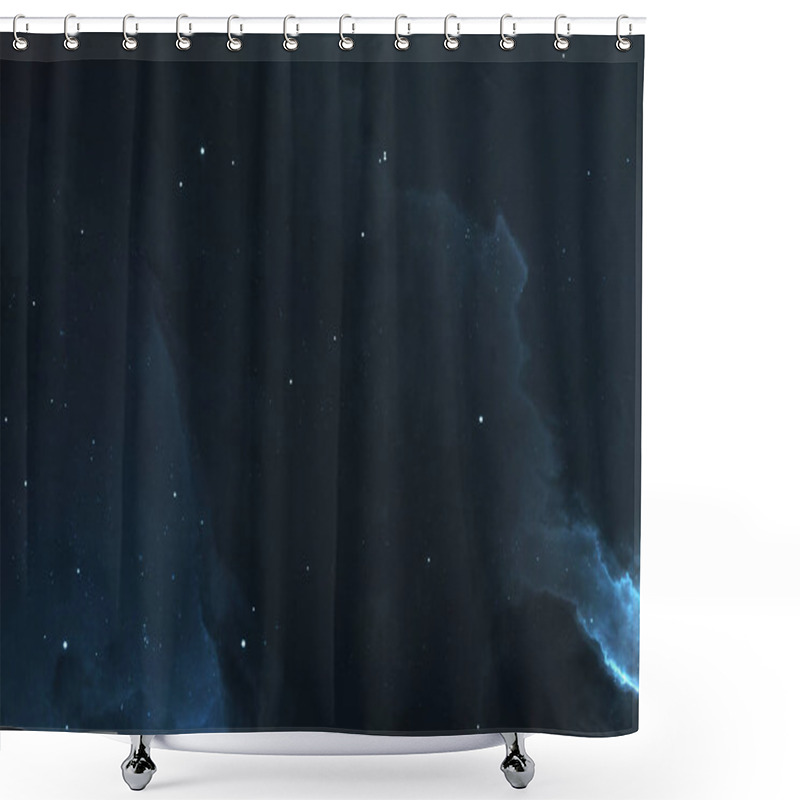 Personality  Space Background With Star Field, Science Fiction Image. Element Shower Curtains